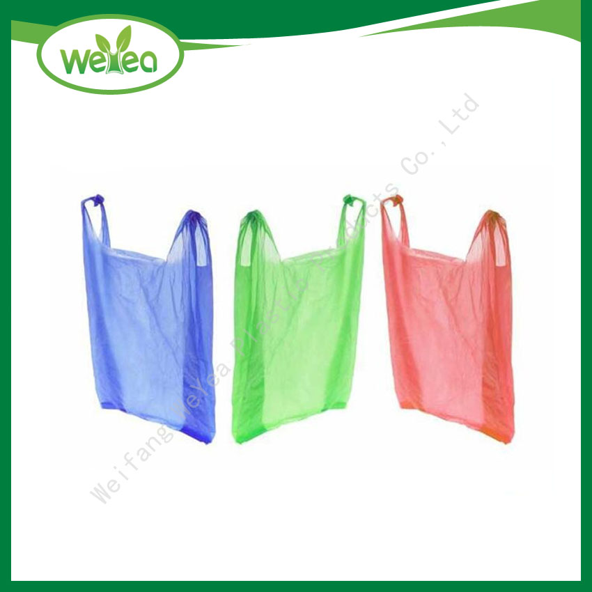 Colour T-Shirt Shopping Bags