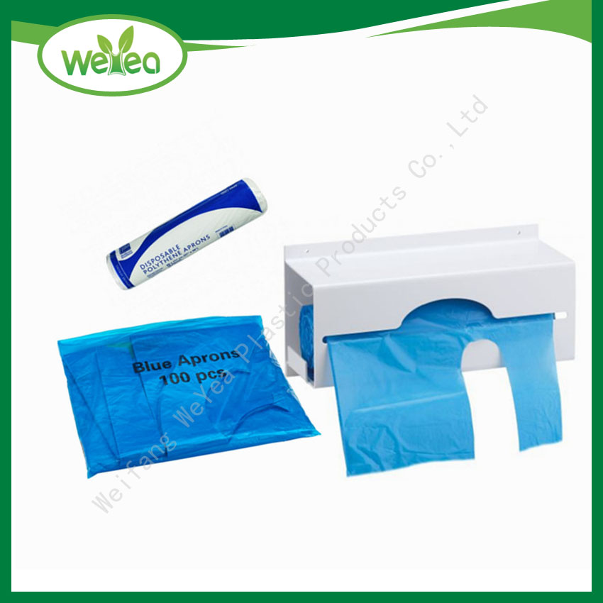 27"x48" Disposable Plastic Apron on Roll