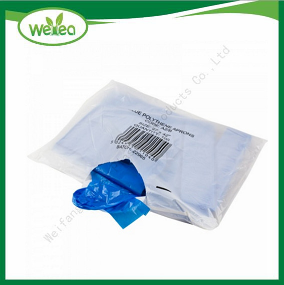 Hygiene Disposable Colorful Plastic Apron