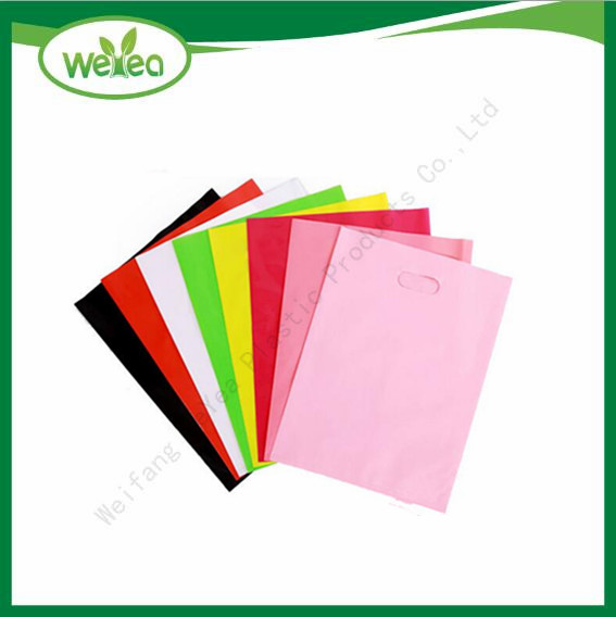 Plastic Die Cut Handle Bags