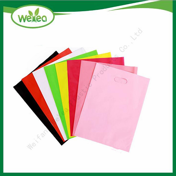 Disposable Die Cut Handle Bags