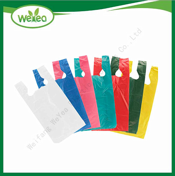 Polythene T-Shirt Bag On Roll