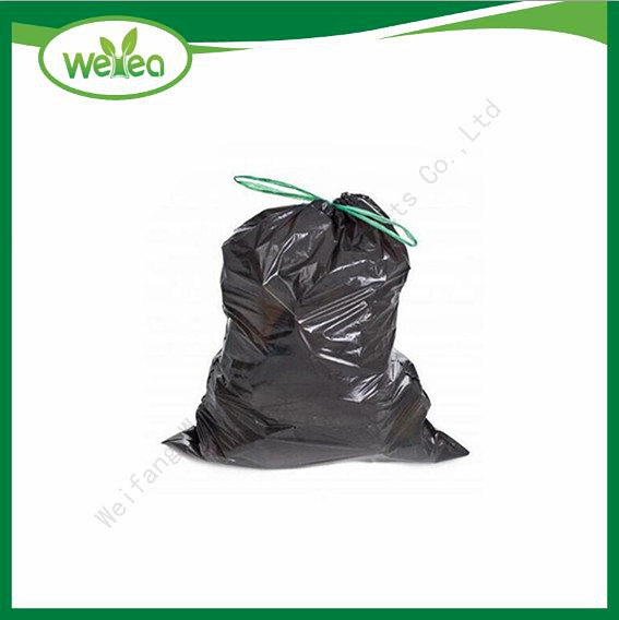 HDPE Drawstring Refuse Bags