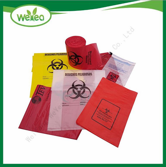 Biohazard Plastic Medical Bag